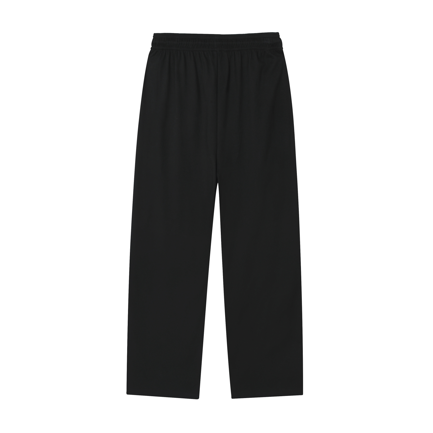 Dos du pantalon de sport technique noir 6AM, coupe athlétique, tissu quick-dry, doublure en mesh respirant